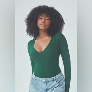 Klassy Network - Deep V Long Sleeve w/ Built in Bra